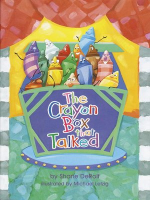 cover image of The Crayon Box that Talked